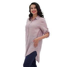 Блуза Нелла, пудровая, Цвет: Пудровый , Размер: S