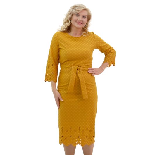 Платье Феерия, оранжевое, Цвет: Оранжевый , Размер: M, изображение 2