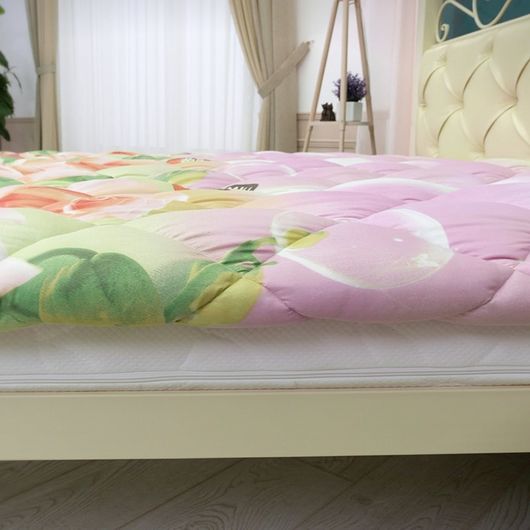 Матрац-перина Дрім Лайт, леопард  (синтепон та бавовна), Колір: Леопард (синтепон+бавовна), Висота матраца: 5 см, Довжина: 190см, Ширина: 60см, изображение 7