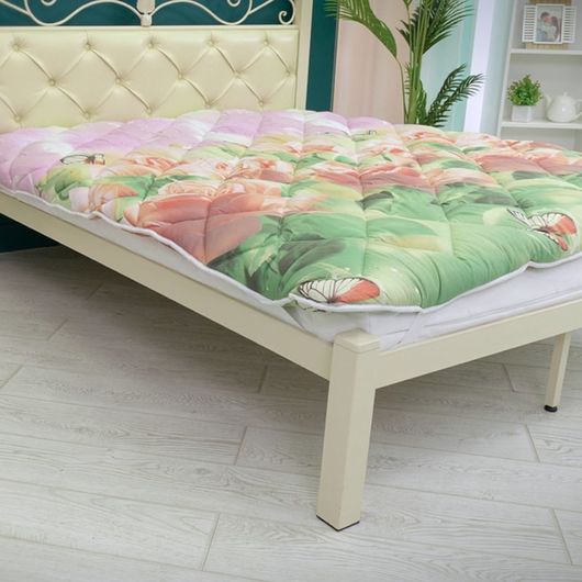 Матрац-перина Дрім Лайт, леопард  (синтепон та бавовна), Колір: Леопард (синтепон+бавовна), Висота матраца: 5 см, Довжина: 190см, Ширина: 60см, изображение 12