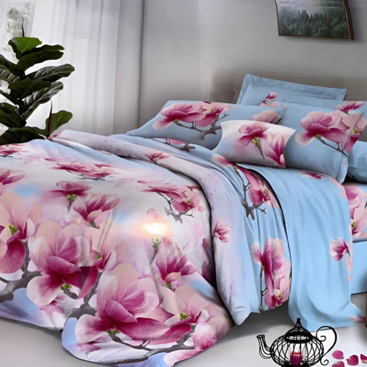 Комплект постельного белья Мирабелла Весенний цвет, Цвет комплекта: Весенний цвет, Размер: 1,5 спальный, Размер наволочки: 70*70