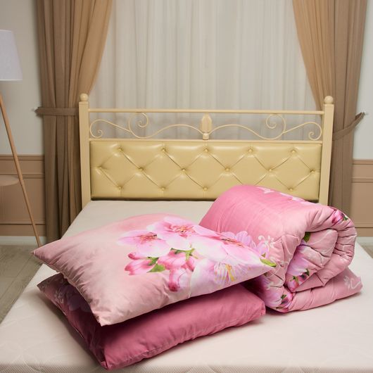 Комплект для сна Сладкие Мечты Весна, Цвет комплекта: Весна , Размер: Евро , Размер наволочки: 70*70, изображение 4