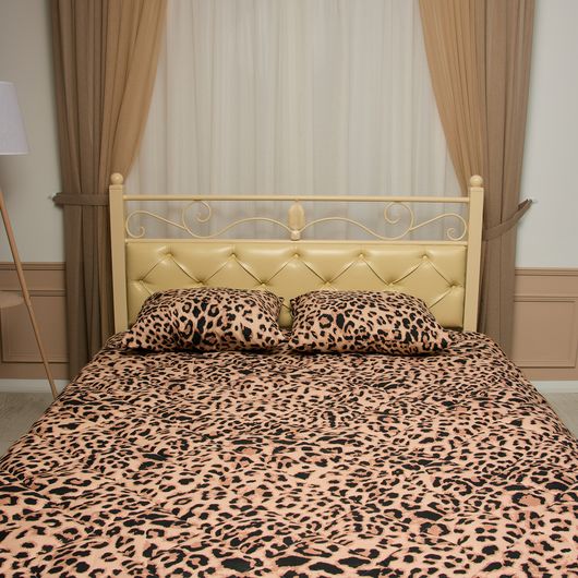 Комплект для сну Солодкі Мрії Леопард, Колір комплекту: Леопард , Розмір: євро, Розмір наволочки: 50*70