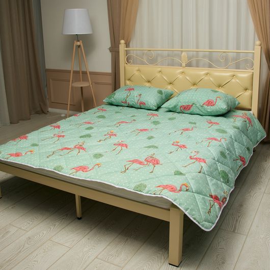 Комплект для сна Сладкие Мечты Фламинго, Цвет комплекта: Фламинго , Размер: Евро , Размер наволочки: 50*70
