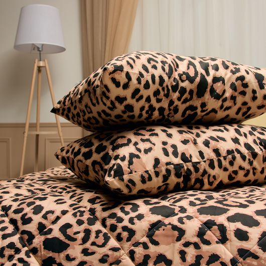 Комплект для сну Солодкі Мрії Леопард, Колір комплекту: Леопард , Розмір: 1,5 спальний, Розмір наволочки: 70*70, изображение 4