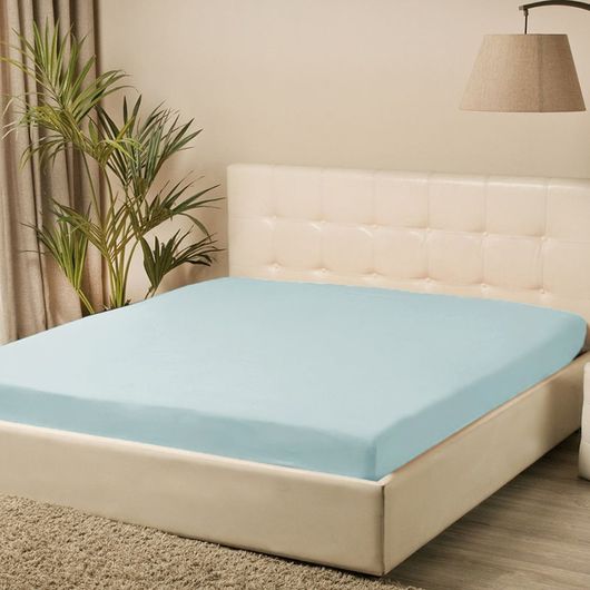 Простирадла на резiнцi Мелодія, сіро-бузкова, Колір: Сіро-бузковий, Довжина: 200см, Ширина: 160см, изображение 3