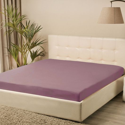 Простирадла на резiнцi Мелодія, пудра, Колір: Пудровий , Довжина: 200см, Ширина: 200см, изображение 7