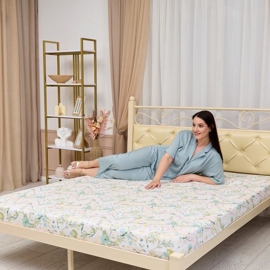 Простыни на резинке Мелодия, цветы, Цвет: Цветы , Длина: 200см, Ширина: 160см, изображение 11