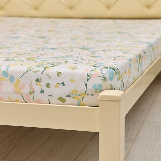 Простирадла на резiнцi Мелодія, квіти, Колір: Квіти, Довжина: 200см, Ширина: 200см, изображение 4