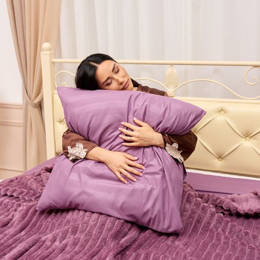 Комплект для спальни Теплый Шепот, сиреневый, Цвет: Сиреневый, Размер: Евро , изображение 6