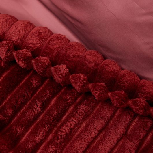 Комплект для спальни Теплый Шепот, Цвет: Бордовый , Размер: 1,5 спальный, изображение 6