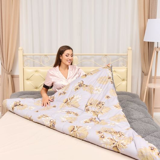 Ковдра Зимовий вальс Прованс, Колір: Прованс , Розмір: євро