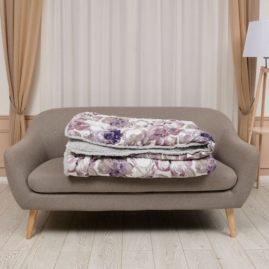 Одеяло Зимний вальс Цветы, Цвет: Цветы , Размер: 1 спальное , изображение 6