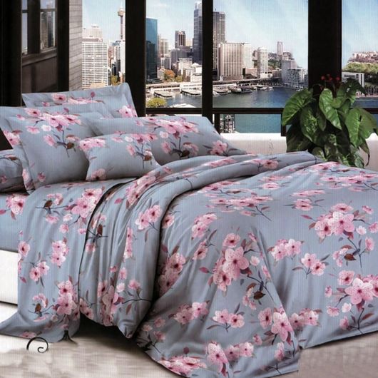 Комплект постільної білизни Примавера, Весняний Квіт, Колір комплекту: Весняний Квіт, Розмір: 1,5 спальний, Розмір наволочки: 50*70