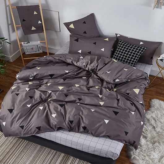 Комплект постільної білизни Примавера, Грильяж, Колір комплекту: Грильяж, Розмір: 1,5 спальний, Розмір наволочки: 70*70