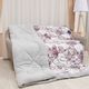 Одеяло Зимний вальс Цветы, Цвет: Цветы , Размер: 1 спальное 